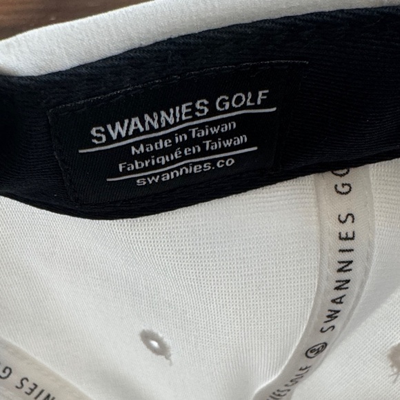 Birdie Bar White and Blue Men's Hat - Picture 3 of 4